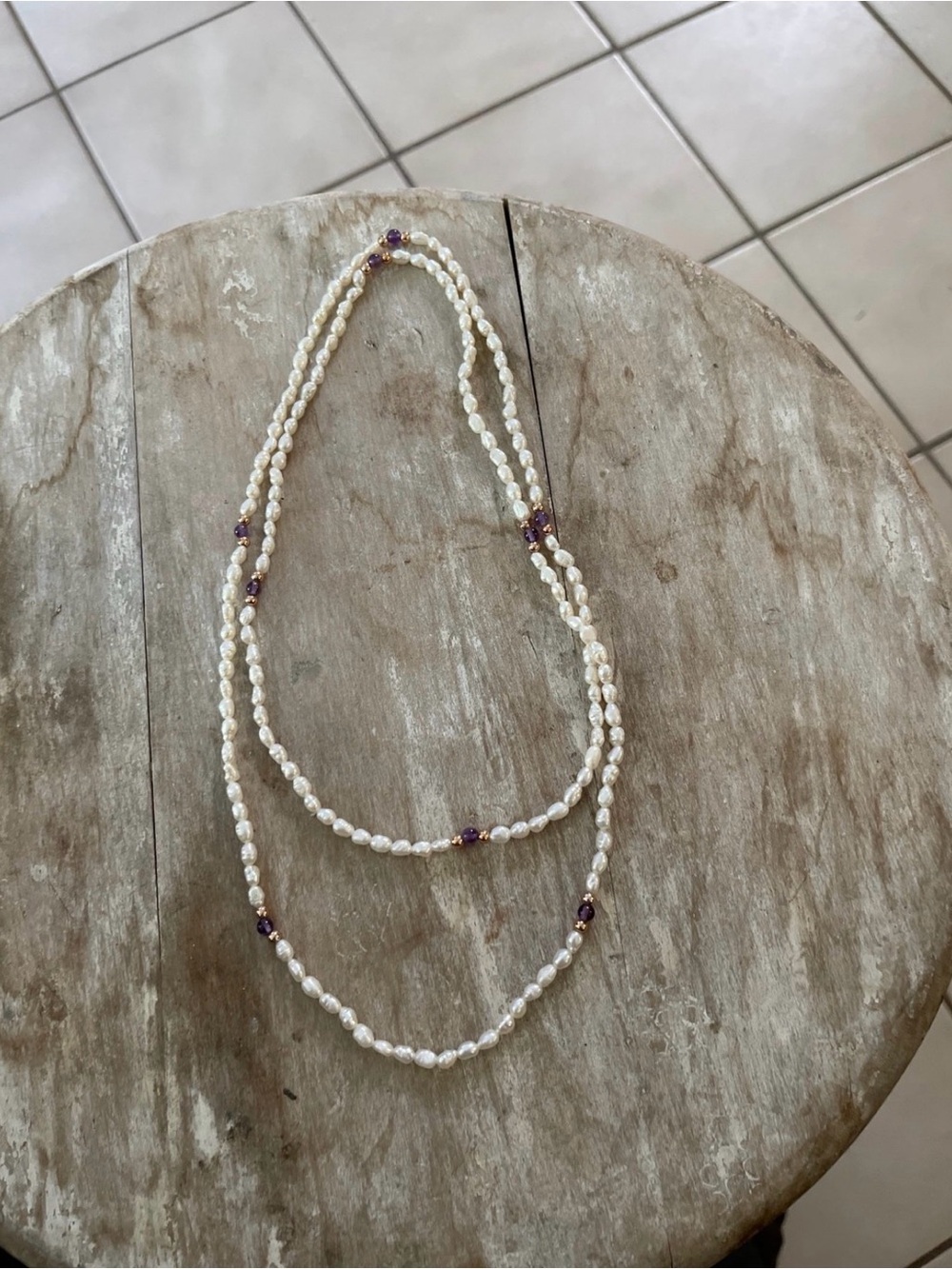 Freshwater pearls necklace
